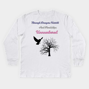 Dangers Untold Kids Long Sleeve T-Shirt